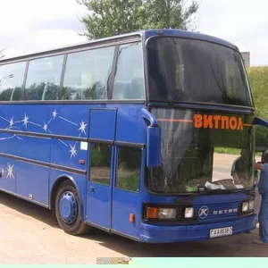 Сетра S216HDS (Setra S216HDS)1987 г.в.,  D,  МКПП,  синий, конд мест 57+3