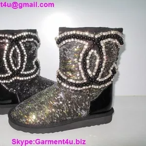 2013 Оригинальный Овцы меха и овец кожаные UGG снегоступы