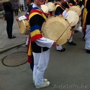 Костюмы корейских барабанщиков Самульнори!