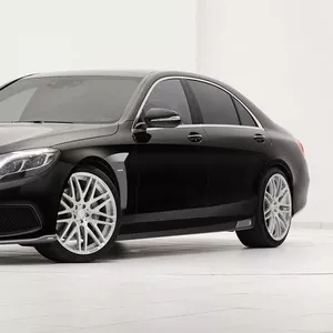 Элитный автомобиль  Mercedes-Benz S600  W222 Long 2014 белого/черного 