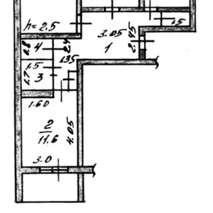 Продам 3-ком.кв.,  в районе 8-й школы,  пенинградка,  S=62 кв.м,  , 2/9 эт.,  64/8 кв.м