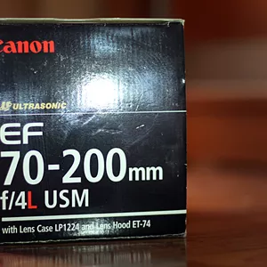 продам объектив Canon EF 70-200mm 1:4 L