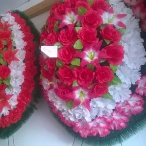 Траурные венки на похороны в Алматы доставка.