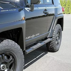 Расширители колесных арок Jaos +9mm на FJ Cruiser 