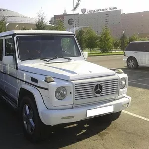 Аренда лимузина MB G-class G63 AMG и MB S-class W221 в Астане.