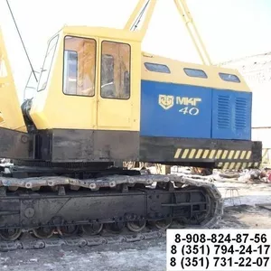 Продаю гусеничный кран МКГ - 40,  МКГ-25