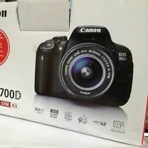 Срочно продам canon 700d EF S 18-55 IS KIT