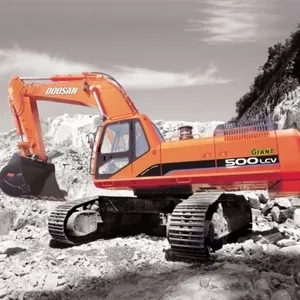 Экскаватор Doosan S500 LCV на гусеничном ходу,  карьерный