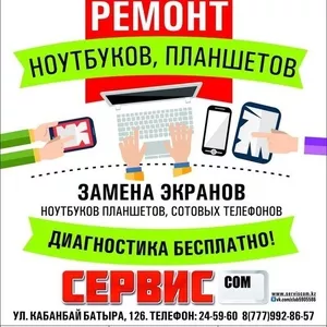 Чистка ноутбуков от пыли