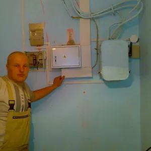 Выполню электромонтажные работы!!!