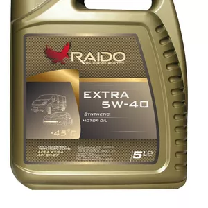 RAIDO Extra 5W-40 Синтетическое универсальное моторное масло