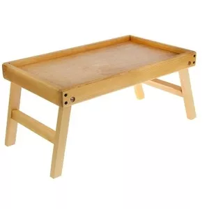 Столик складной деревянный для завтрака 46441