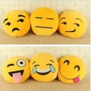 Мягкие плюшевые подушки смайлики Emoji