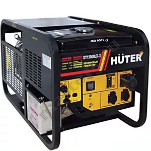 Бензиновый электрогенератор 15000LX-3 DY Huter Германия/Китай