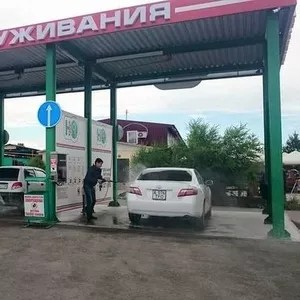 Первая в Казахстане бесконтактная автомойка самообс­луживания. 