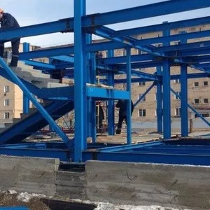 Металлоконструкция высокого качества,  на болтовом соединении.