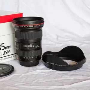 Объектив CANON EF 16-35 MM F 2.8 L II USM. Тел. +7 702 220 1314