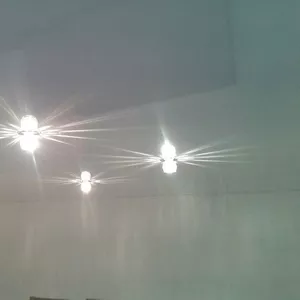 Монтаж натяжных потолков. Электро проводки