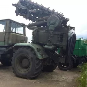 Полковая землеройная машина с хранения. ПЗМ-2. 