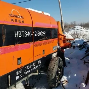 новый бетононасос стационарный DEBOOM HBTS40-12-60B2R 2014г.