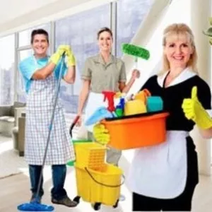 Услуги по уборке квартир и др помещений
