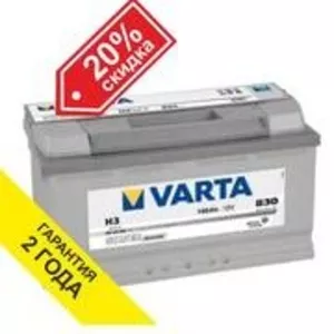 Аккумуляторы VARTA 100Ah в Алматы