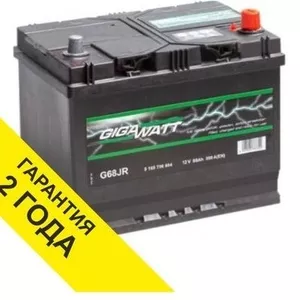 АККУМУЛЯТОР GIGAWATT 68AH 550A