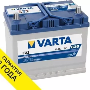 АККУМУЛЯТОР VARTA BLUE DYNAMIC E23 70AH