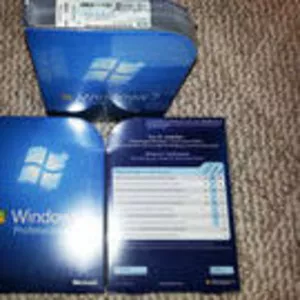 Microsoft Windows 7 Professional 32bit / 64bit box