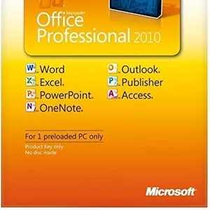  Microsoft office 2010 карта ключа