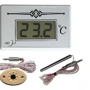 Термометр электронный для сауны ТЭС-2Pt с датчиком в декоративном корпус