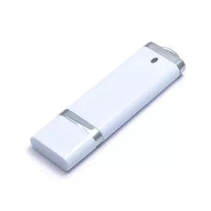 Продам USB флешка пластиковая для брендирования,  16GB (Белая)