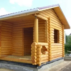 Строительство бани из блока, сруба и бруса