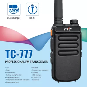 Продам Носимая UHF рация/радиостанция,  2W,  MicroUSB,  TYT TC-777