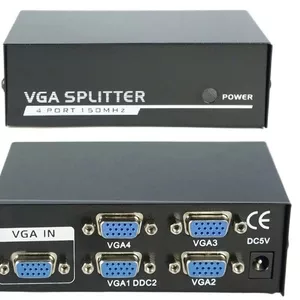 Продам активный VGA Разветвитель на 4 монитора,  VGA - T1504