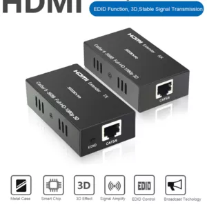 Продам удлинитель (передатчик) HDMI по витой паре на 60м,  Модель HE60C