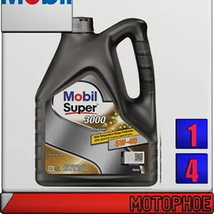 Дизельное синтетическое моторное масло Mobil Super 3000 X1 Diesel 5W40