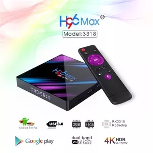 Продам аndroid 9.0 TV приставка с памятью 4GB/32GB на 4х ядерном проце