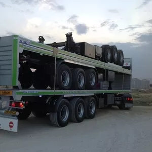 Flatbed semi trialer 