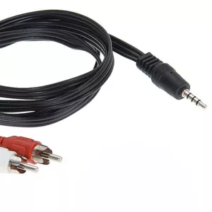 Продам AV – 3RCA (тюльпан) кабель 1, 5м для подключения различных видео