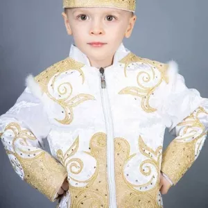 Детские национальные казахские костюмы для мальчиков