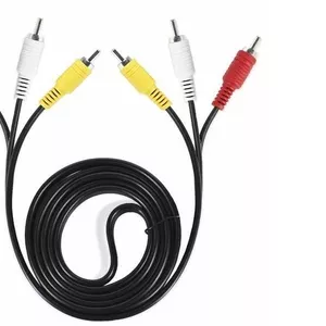 Продам кабель 3RCA - 3RCA (тюльпаны),  3 метра