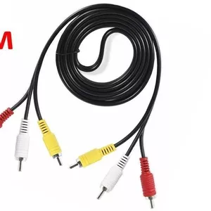 Продам кабель 3RCA - 3RCA (тюльпаны),  10 метров