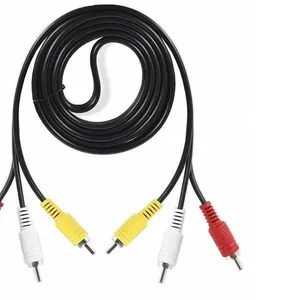 Продам кабель 3RCA - 3RCA (тюльпаны),  5 метров