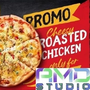 Заказать видеоролик для рекламы пиццерии. (FOOD_17)