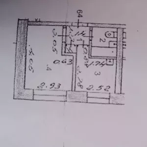 Продам 1 комнатную малогабаритную квартиру