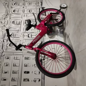 Розовый Детский велосипед 