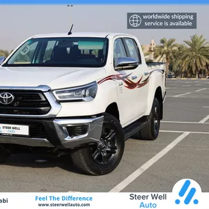 2022 TOYOTA HILUX SR 5 4X4 PICK-UP AUTOMATIC | PETROL | GCC SPECS