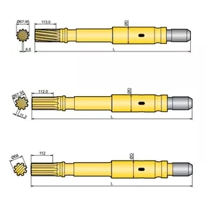 Хвостовик аналог Atlas Copco COP 4050MUX