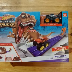 Трек Hot wheels. Атака Акулы. T-rex. Трэк в подарок. Хот вилс. Трасса